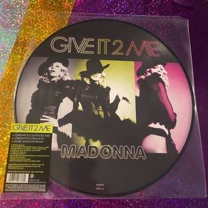 MADONNA PICTURE DISC GIVE IT 2 ME ULTRA MINT !!